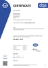 Certificate ISO 9001