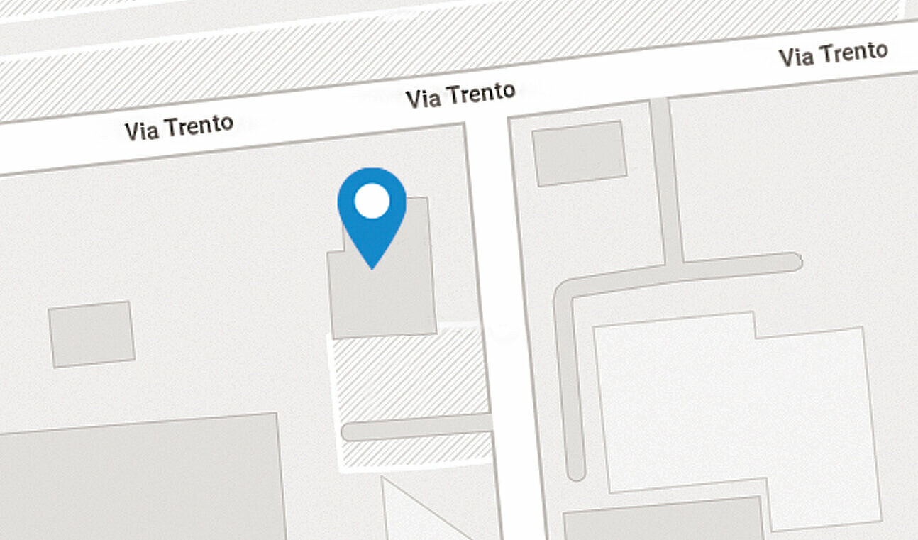 Map with SIKO Italia's location in Rho, Milan