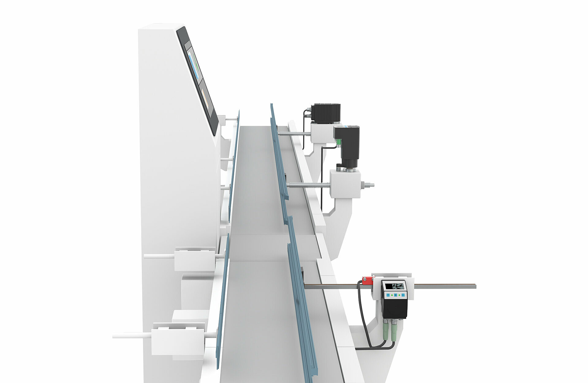 Sistemas de posicionamiento SIKO para guías laterales y cintas transportadoras