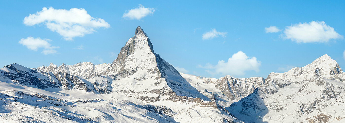 Picture of the Swiss Alps with the Matterhorn