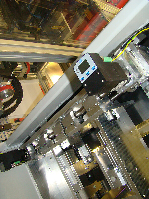 AG05 positioning drive by SIKO in mechanical engineering
