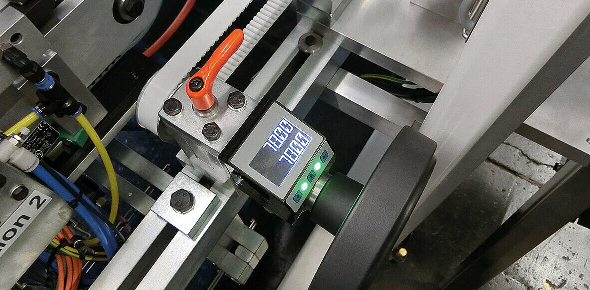 SIKO AP10S 位置指示器在生产机器上