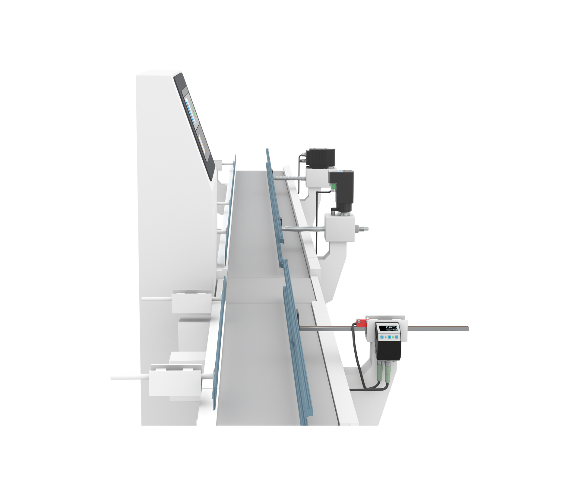 SIKO positioning systems for side guides and conveyor belts