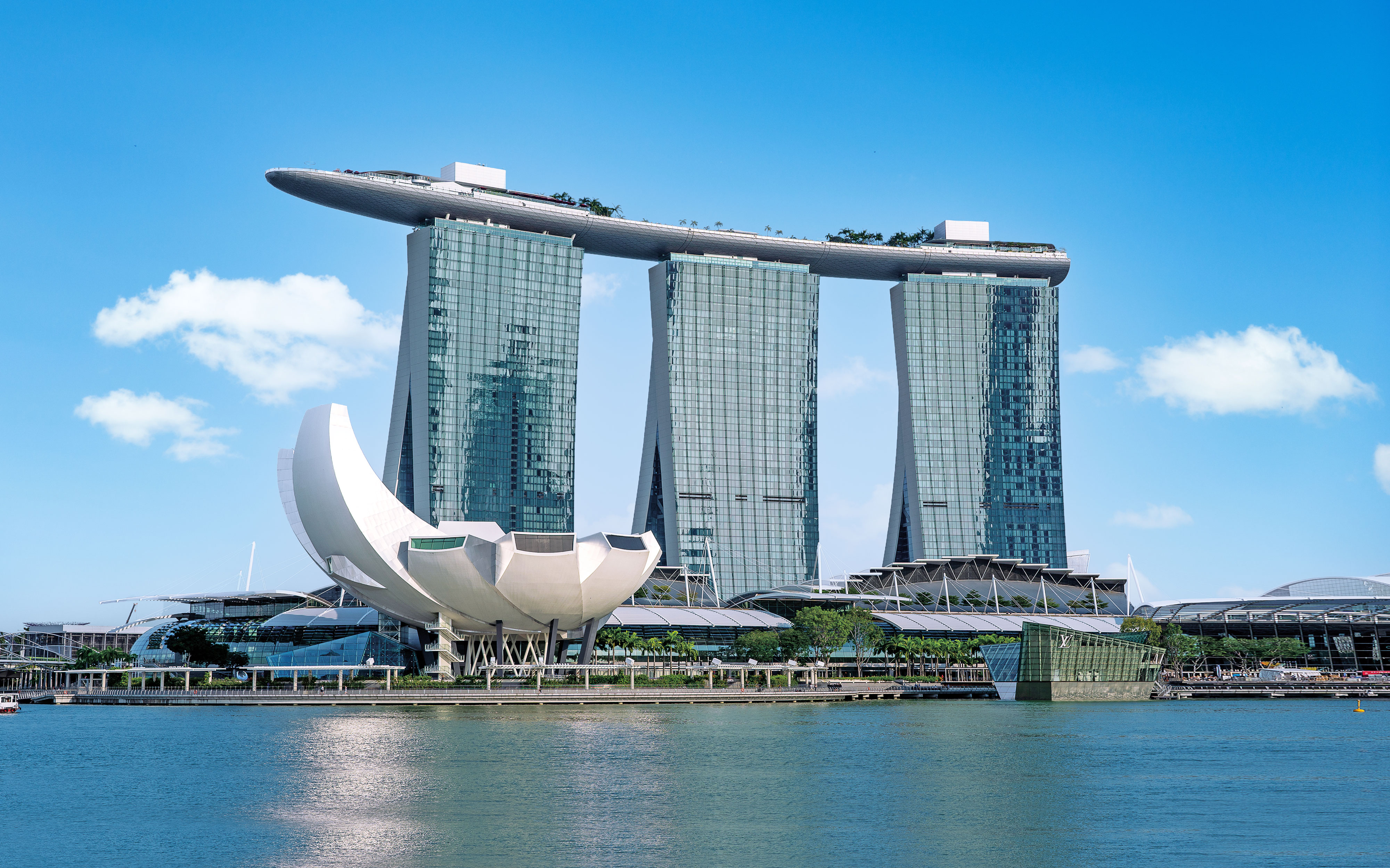 Monumento de Singapur Marina Bay Sands